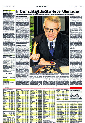 InGenf schlÃ¤gt die Stunde derUhrmacher